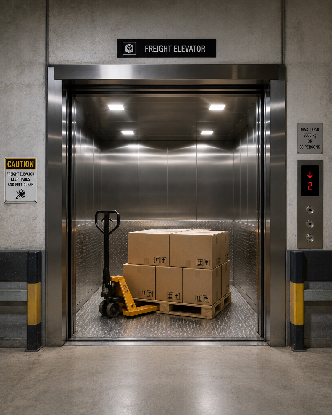 AXIRISE Freight Elevator