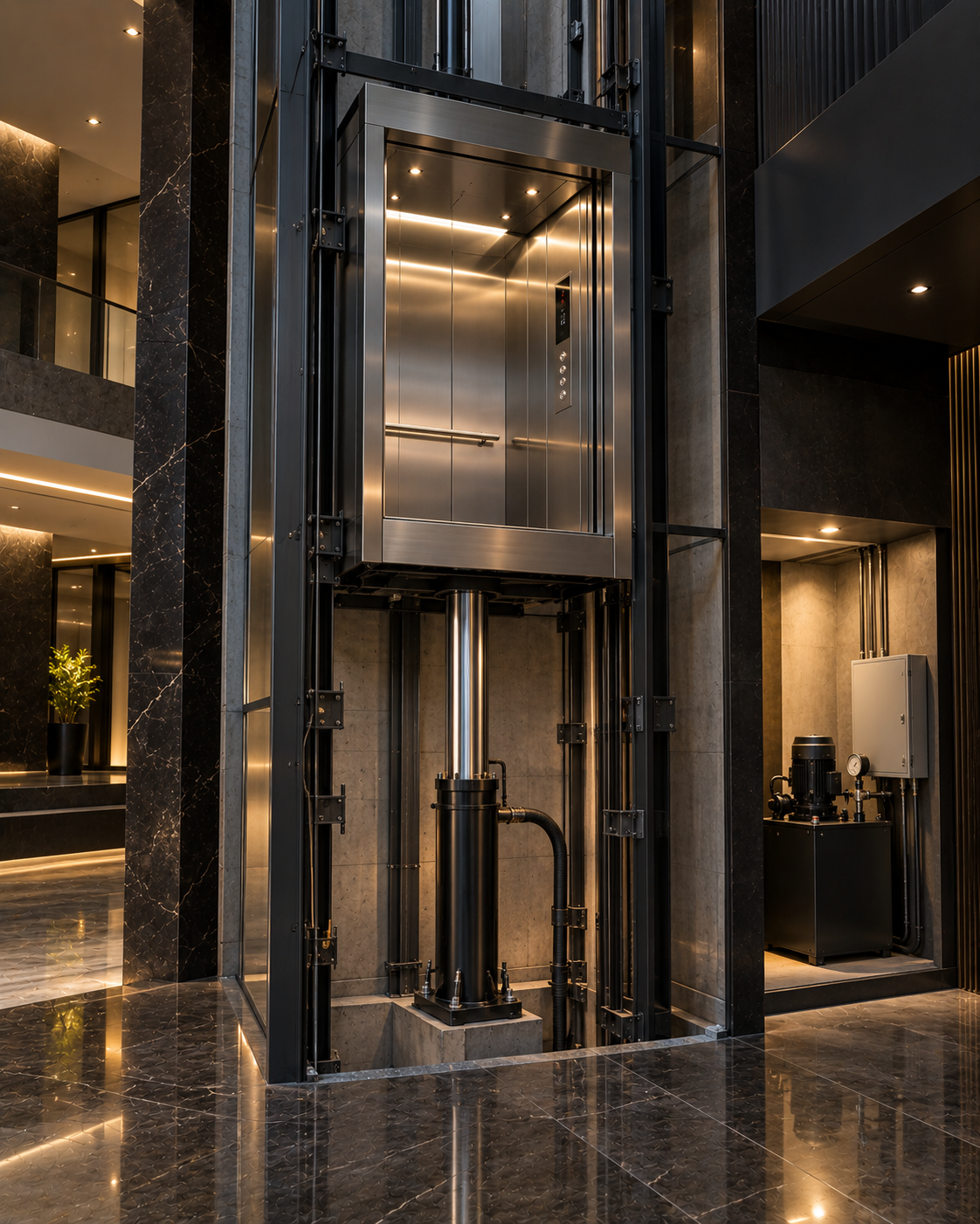 AXIRISE Hydraulic Elevator